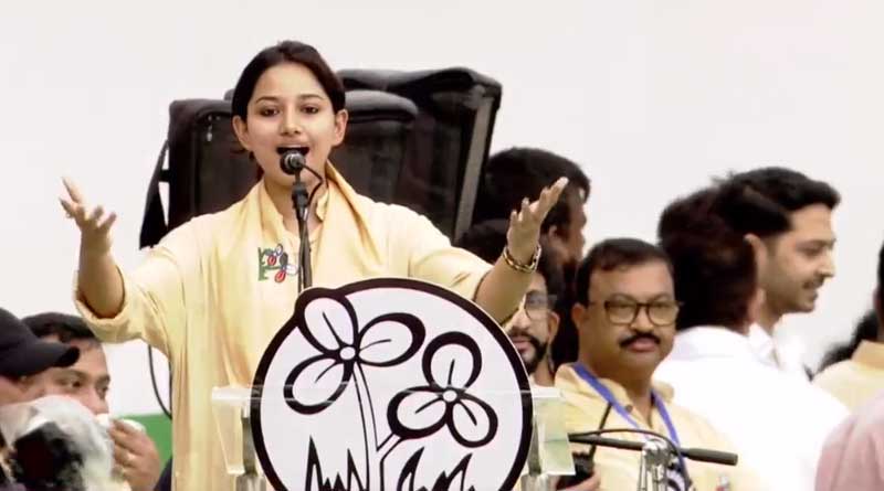 TMC 21 July Rally: 'We have Didi', new face of youth TMC Rajanya Haldar challenges BJP | Sangbad Pratidin