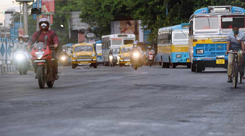 This busy Kolkata road to stay close for 60 days | Sangbad Pratidin