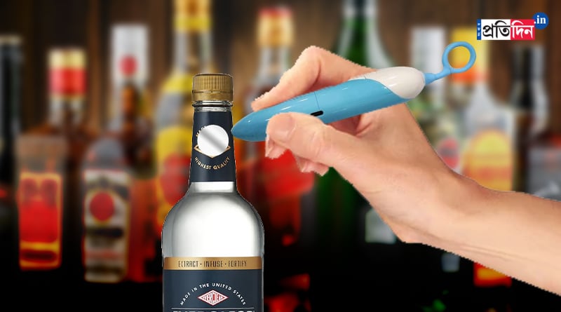 Customers can use talking pen to identify fake liquor in shop | Sangbad Pratidin