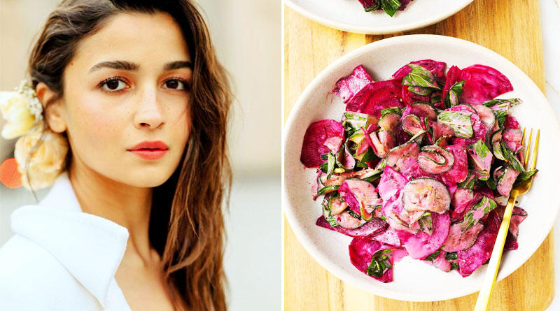 Alia Bhatt's Favourite Food Beetroot Salad recipe | Sangbad Pratidin