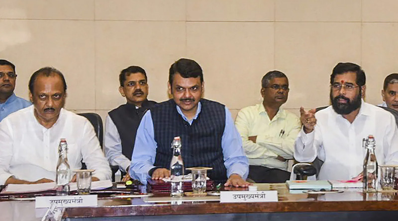 Sharad Pawar holds key meeting, Eknath Shinde says Ajit Pawar made Maharashtra govt powerful | Sangbad Pratidin