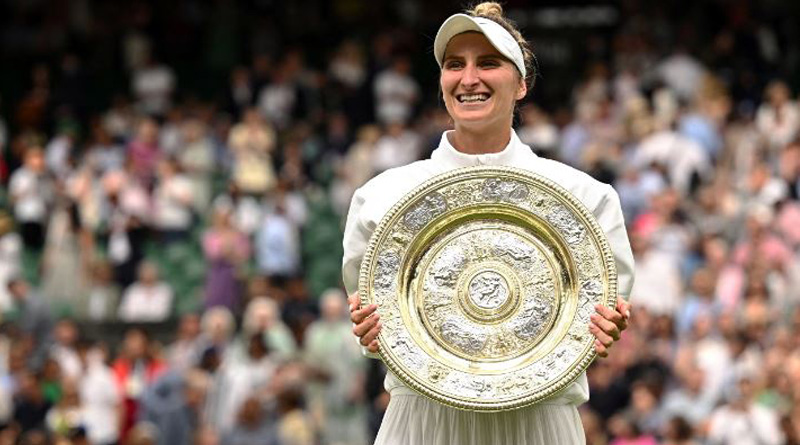 Markéta Vondroušová wins Wimbledon women's singles title, first time as unseeded | Sangbad Pratidin