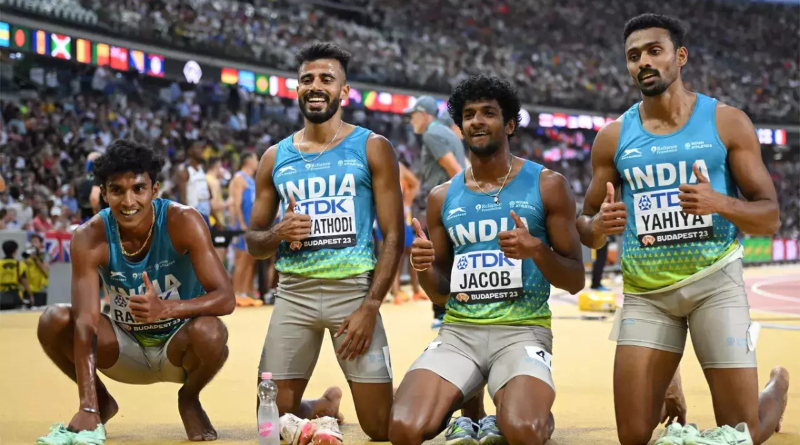 World Athletics Championships 2023: India qualifies for men’s 4x400m relay final by setting new Asian record। Sangbad Pratidin