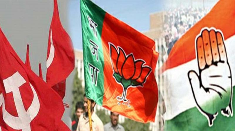 BJP-CPM formed panchayat board jointly in nadia | Sangbad Pratidin