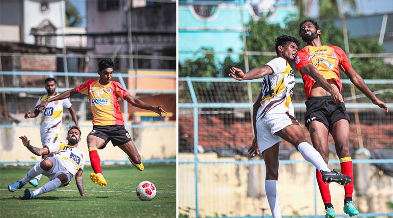 East Bengal beats Aryan FC in Calcutta Football League | Sangbad Pratidin