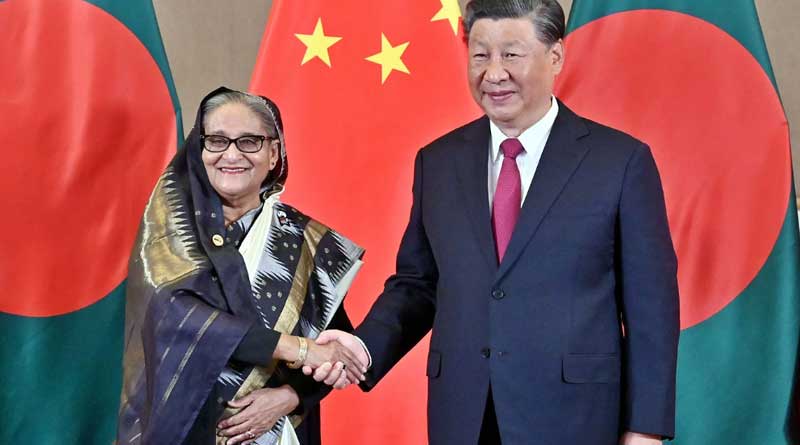 Seikh Haseena and Xi Jinping meeting calls for solution of Rohingya problem | Sangbad Pratidin