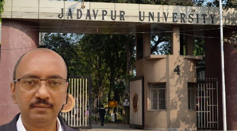 Interim VC of Jadavpur University got angry with journalist's question | Sangbad Pratidin