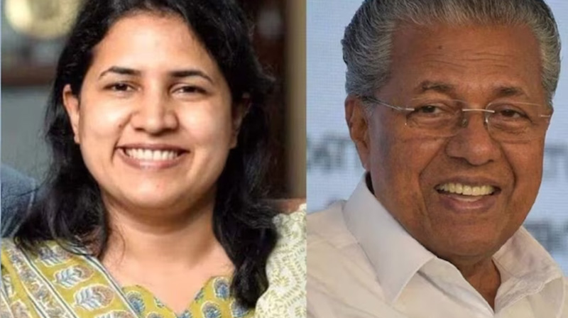 Now Row over Kerala CM's daughter getting suspicious payments of Rupees 1.7 crore | Sangbad Pratidin