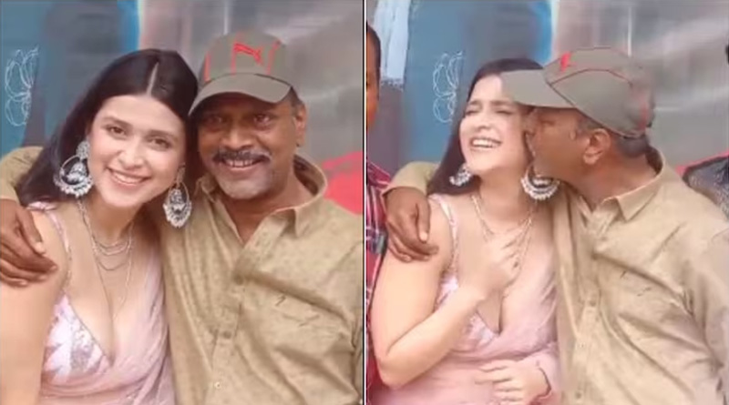 ছবির প্রচারে প্রিয়াঙ্কা চোপরার বোনের গালে চুমু, বিতর্কের মুখে পরিচালক