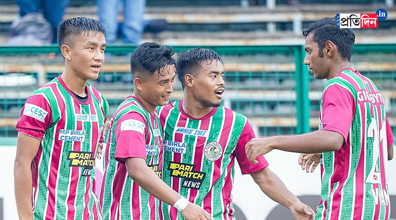 ডার্বির আগে ‘ফাইভ স্টার’ মোহনবাগান, কলকাতা লিগে এফসিআই-কে হেলায় হারাল সবুজ-মেরুন