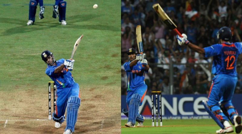Mahendra Singh Dhoni bat used in 2011 World Cup final sold for massive price। Sangbad Pratidin