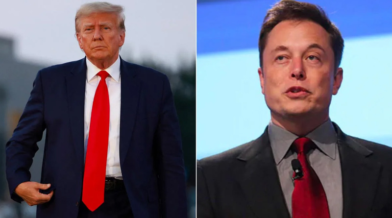 Elon Musk reacts On Donald Trump Sharing His Mugshot On X | Sangbad Pratidin