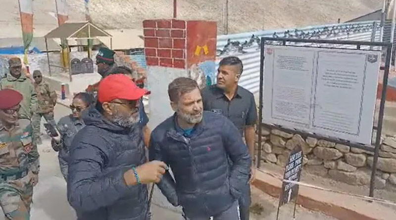 'China has taken away people's land in Ladakh', says Rahul Gandhi। Sangbad Pratidin