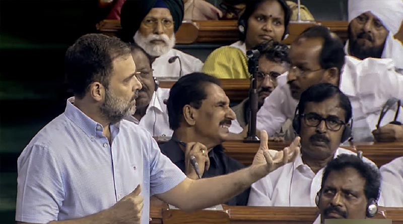 Rahul Gandhi surprised as 'Bharat Mata' expunged from Parliament | Sangbad Pratidin