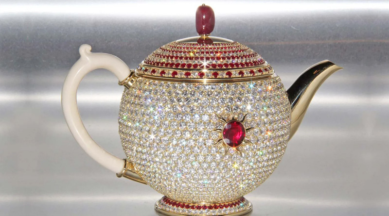 World’s most expensive teapot costs Rupees 25 crore designed by Indian-origin Businessman | Sangbad Pratidn