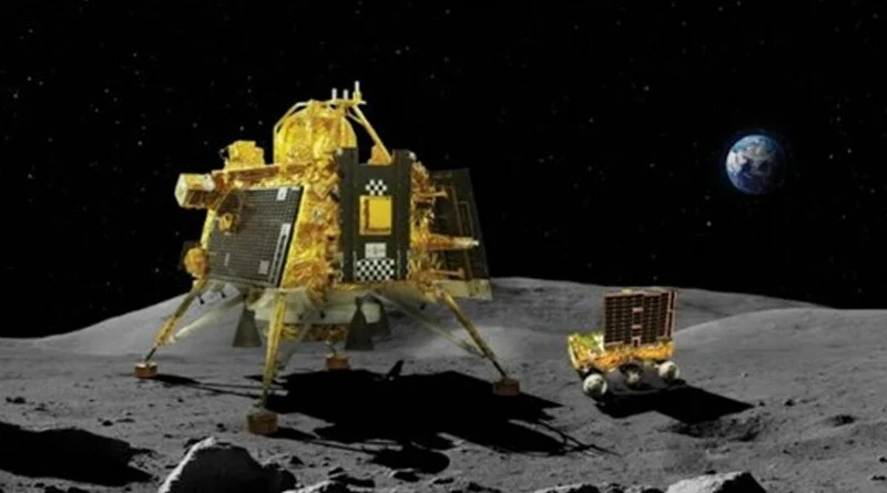 Chandrayaan 3: Pragyaan Rover shares 3D Lunar image। Sangbad Pratidin