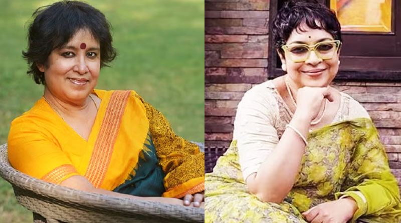 Taslima Nasrin praises Churni Ganguly after watching 'Rocky aur Rani' | Sangbad Pratidin