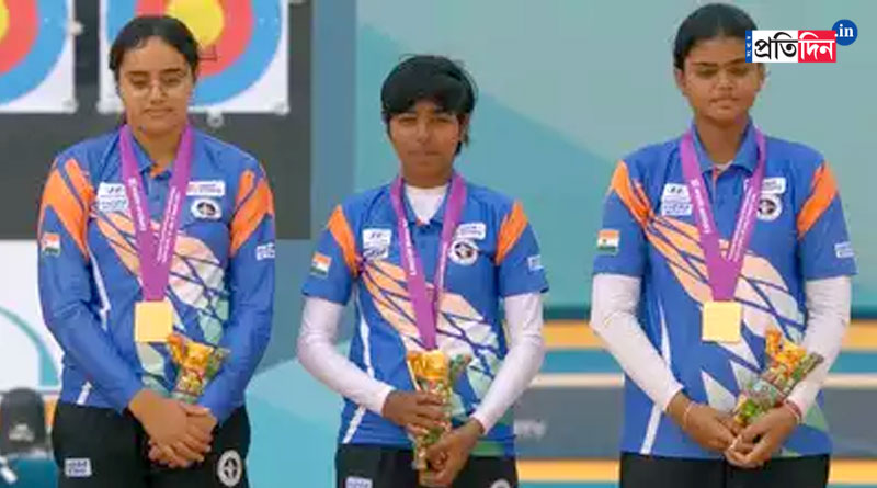 Indian Women secured gold in world archery championship । Sangbad Pratidin
