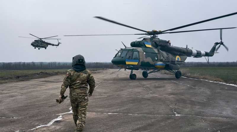 Ukrainian Military Says 6 Servicemen Killed In Helicopter Incident | Sangbad Pratidin