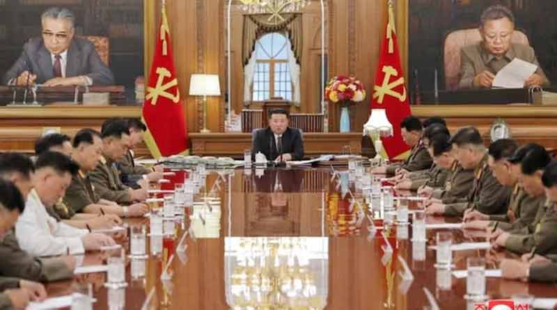 Kim Jong Un dismissed the North Korea's military top general। Sangbad Prartidin