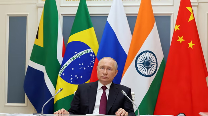 Putin blames western countries, justifies Ukraine war at BRICS summit address | Sangbad Pratidin