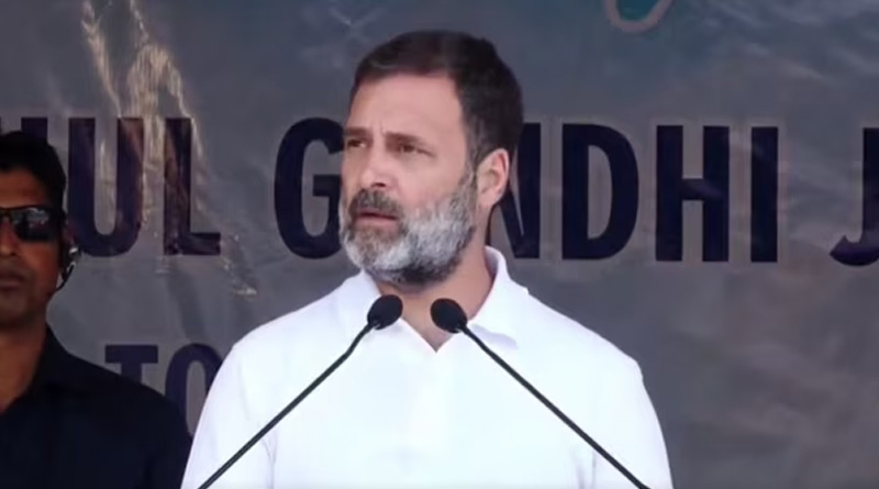 Rahul Gandhi calls PM Modi a liar while speaking about china taking away land from Ladakh | Sangbad Pratidin