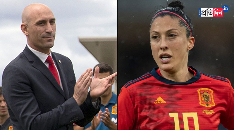Spain's football chief Luis Rubiales apologises for kissing Jennifer Hermoso after final । Sangbad Pratidin