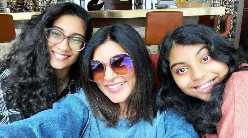 Sushmita Sen reveals her daughters protest when she talks of getting married| Sangbad Pratidin