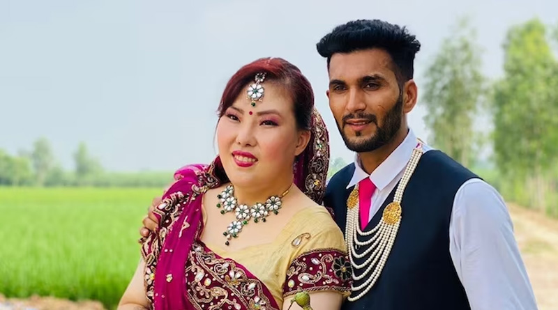 Woman form South Korea comes to India, marries man from Uttar Pradesh | Sangbad Pratidin