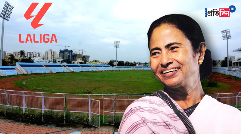 CM Mamata Banerjee allows La Liga to use Kishore Bharati Stadium | Sangbad pratidin
