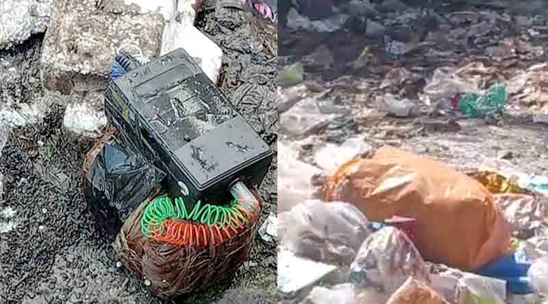 Bomb Scared at Haridevpur | Sangbad Pratidin