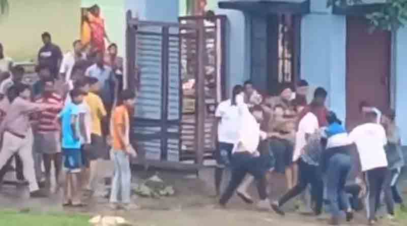 College Student and Local clashed in Kalyani | Sangbad Pratidin