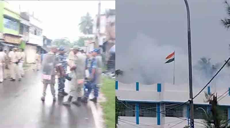 Bombs hurled at Khejuri, BJP TMC blame game ensues | Sangbad Pratidin