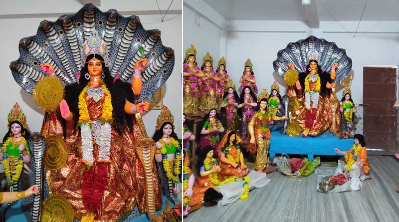 People in this village of Nadia celebrate Manasa Puja as special as Durga Puja | Sangbad Pratidin