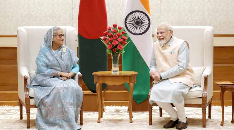 Modi and Hasina hold bilateral meet ahead of G-20 summit | Sangbad Pratidin