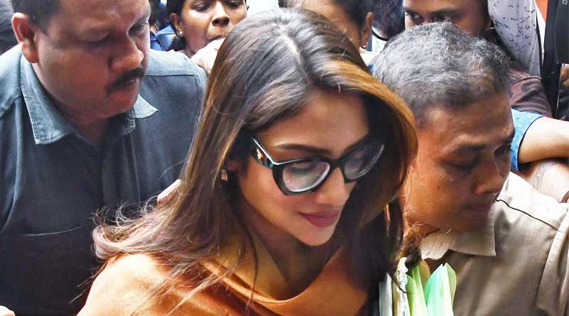 Flat Scam: After 6 hours of interrogation, Nusrat Jahan came out of the ED office | Sangbad Pratidin