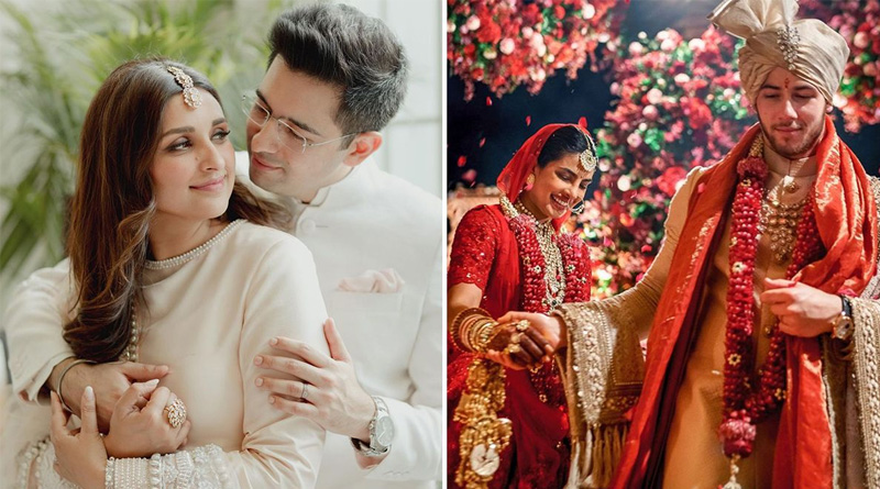 priyanka chopra wedding photographer gets trolled for comparing parineeti chopra wedding outfit| Sangbad Pratidin