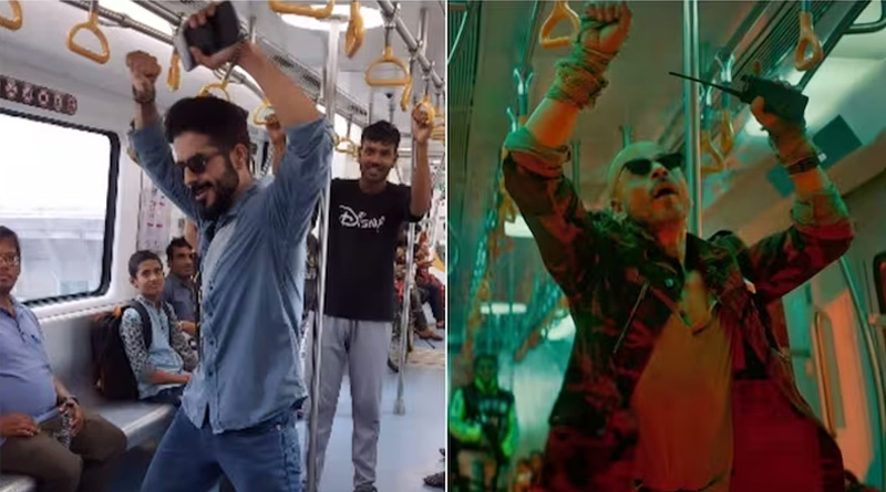 Mumbai Man dances with Jawan movie song video goes Viral| Sangbad Pratidin