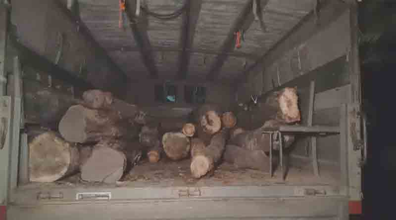 Woods worth lacs seized in New Jalpaiguri on Indian Army Truck | Sangbad Pratidin