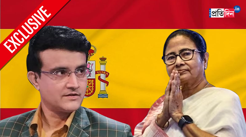Sourav Ganguly to accompany CM Mamata Banerjee to Spain | Sangbad Pratidin