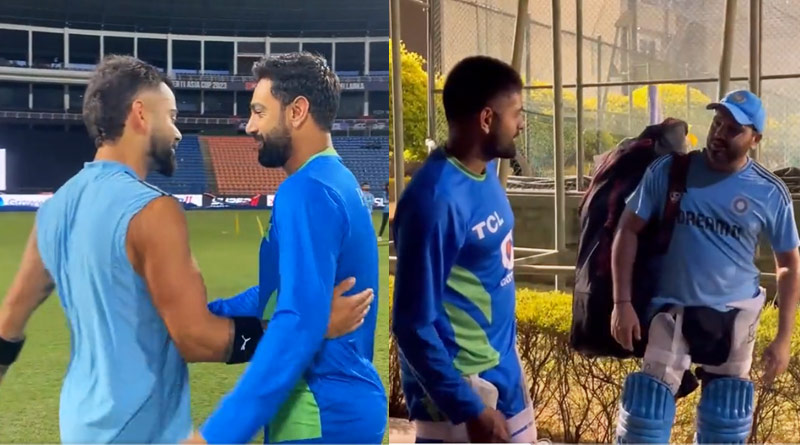 India And Pakistan Cricketers Share Light Moments Ahead Of Asia Cup 2023 Clash | Sangbad Pratidin
