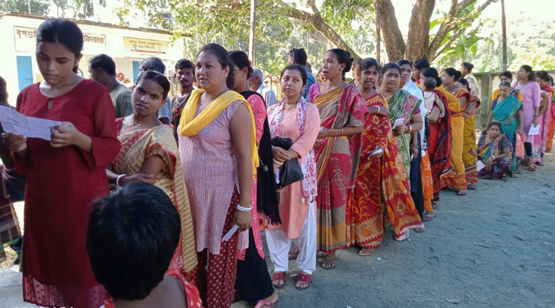 Dhupguri Byelection is peaceful | Sangbad Pratidin