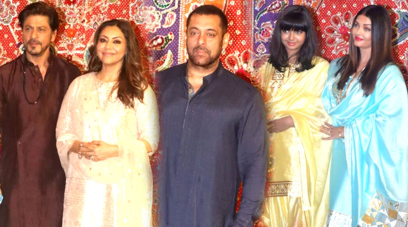 SRK, Salman to Aishwarya, celebs at Ambani's Ganpati celebrations | Sangbad Pratidin