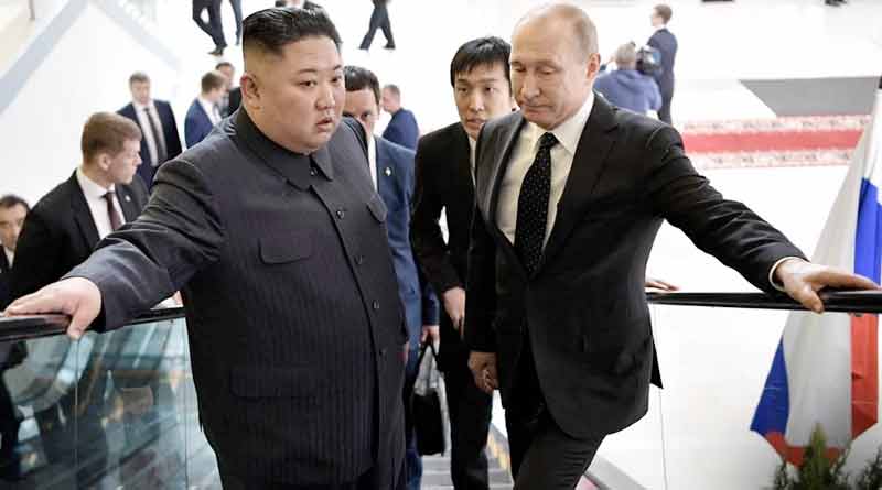 Kim Jong Un arrives in Russia to meet Vladimir Putin। Sangbad Pratidin