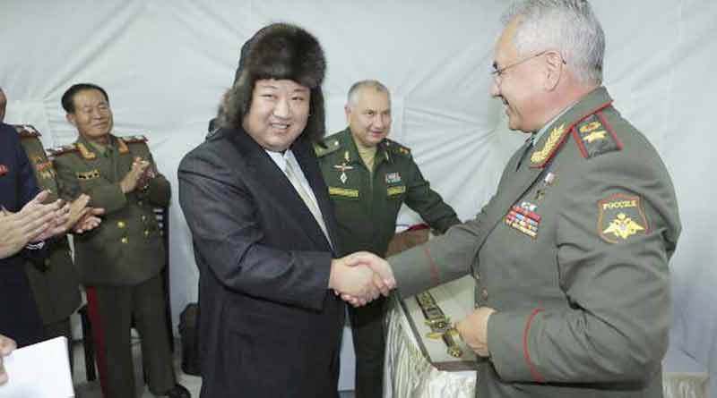 Kim Jong Un discussed arms cooperation with Sergei Shoigu। Sangbad Pratdin