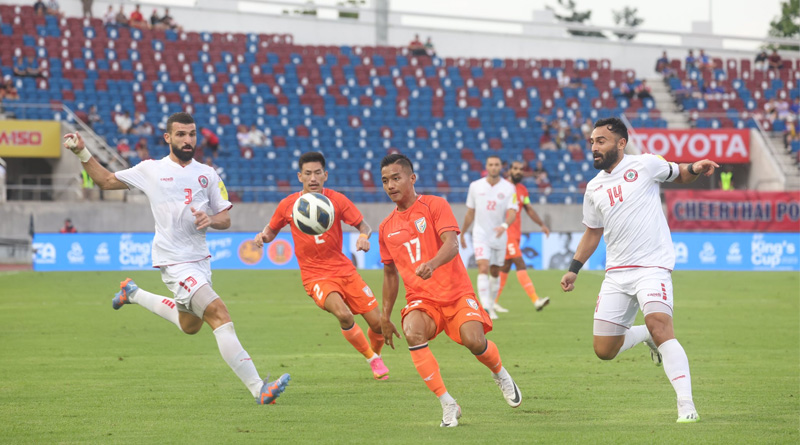 India lost to Lebanon in bronze match of Kings Cup | Sangbad Pratidin