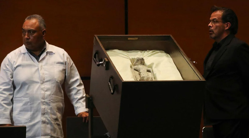 Body of Aliens allegedly presented at Mexico Congress, NASA reacts | Sangbad Pratidin