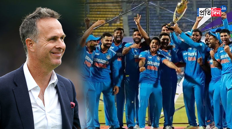 World Cup 2023: Michael Vaughan has offered a bold prediction about India's prospects at the ODI World Cup । Sangbad Pratidin