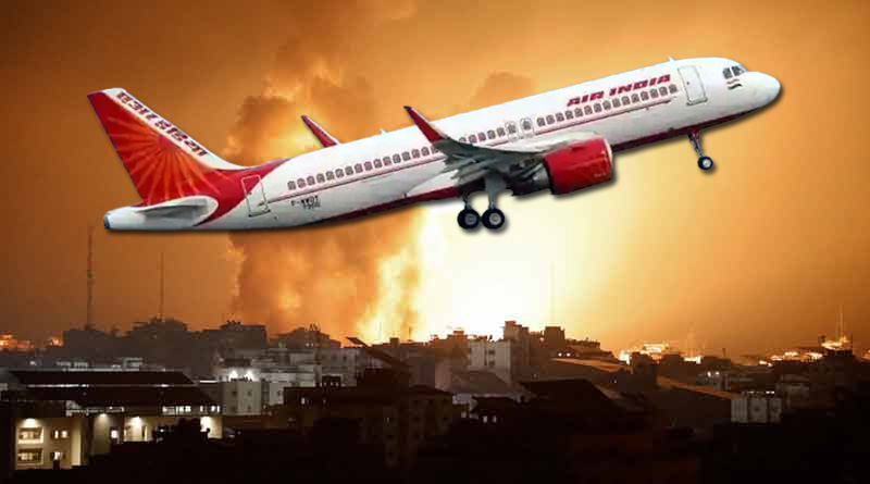 Air India Suspends Flights To Israel Till October 18 | Sangbad Pratidin