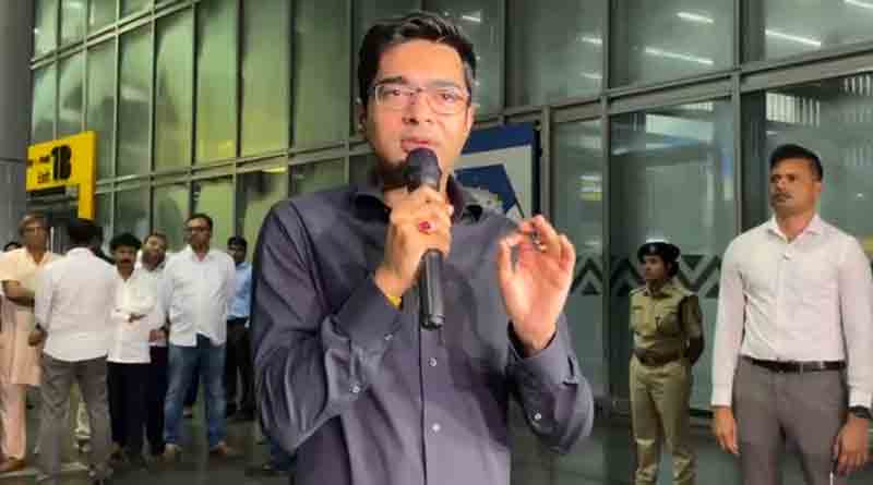TMC leader Abhishek Banerjee warns BJP of massive protest | Sangbad Pratidin